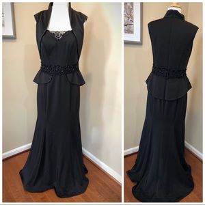 Black gown